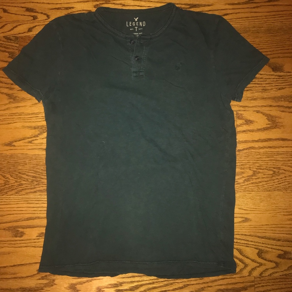 VTG American Eagle classic button T-shirt Henley